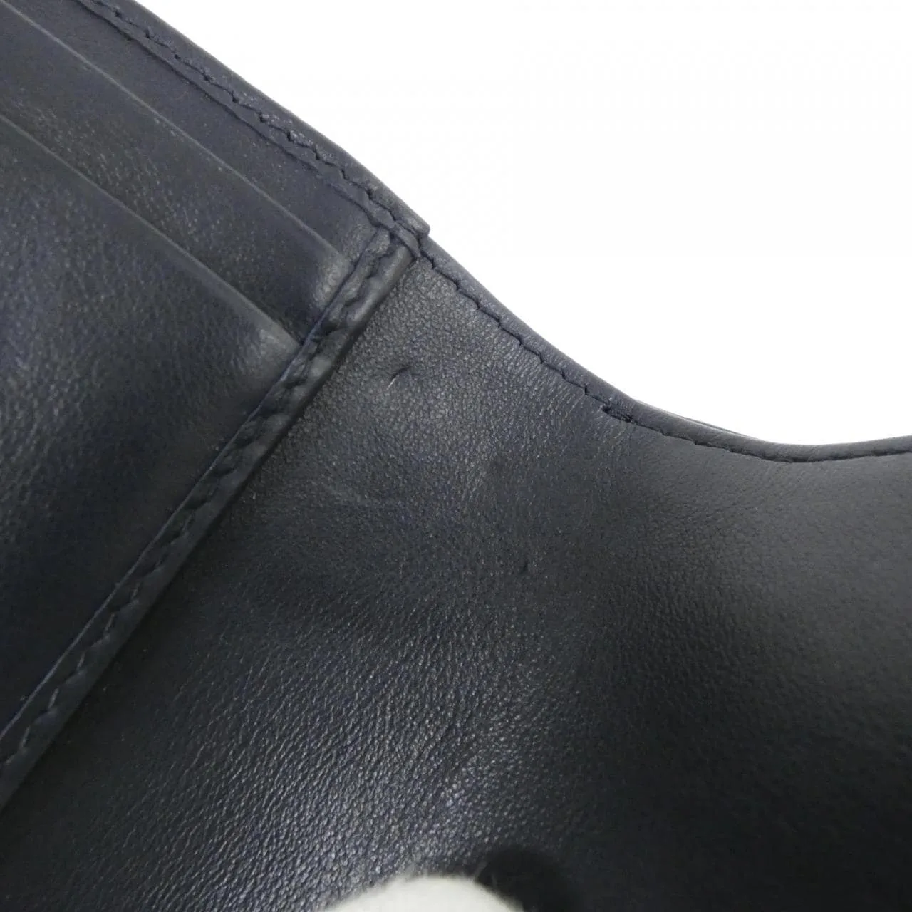 DIOR Saddle S5652CTZQ Wallet Canvas 黑色 帆布 中古品A - 縮圖 4