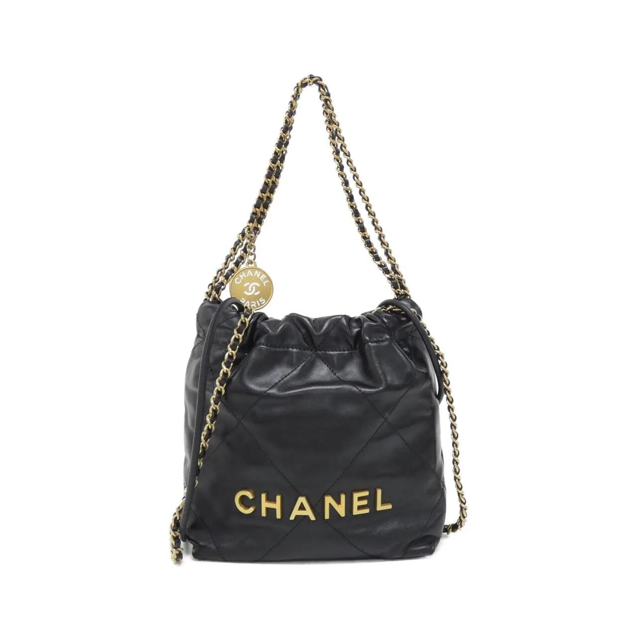 CHANEL Chanel 22 AS3980 Handbag Black
