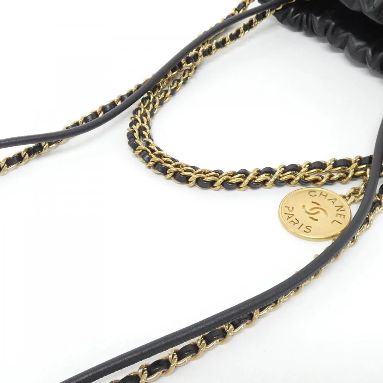 CHANEL Chanel 22 AS3980 Handbag Black Rank A - Thumbnail 5