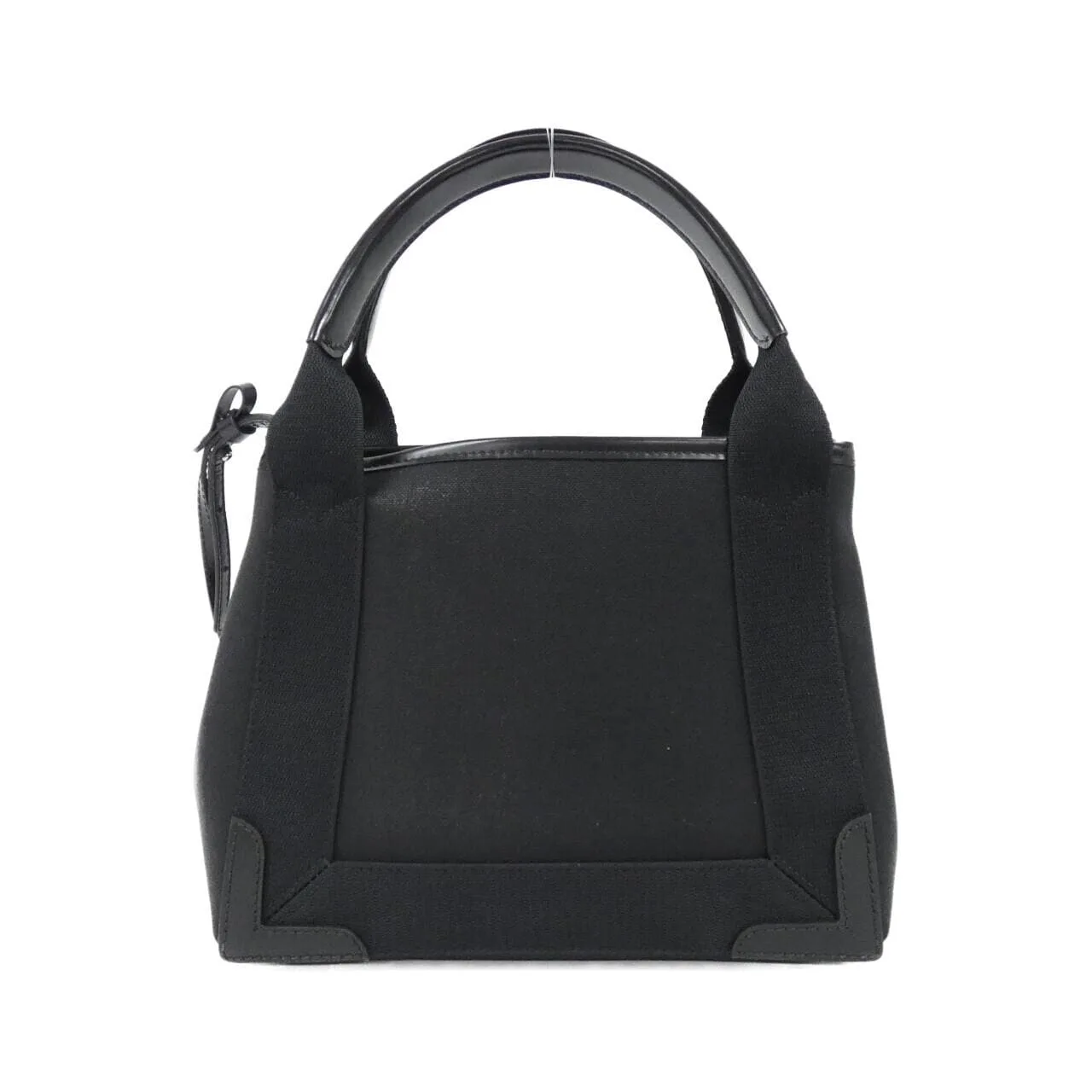 BALENCIAGA 390346 2HH3N Handbag Canvas 深藍色 帆布 中古品A - 縮圖 2