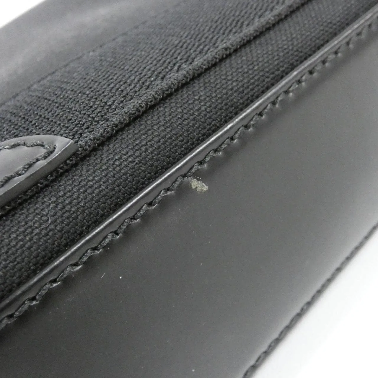 BALENCIAGA 390346 2HH3N Handbag Canvas 深藍色 帆布 中古品A - 縮圖 4