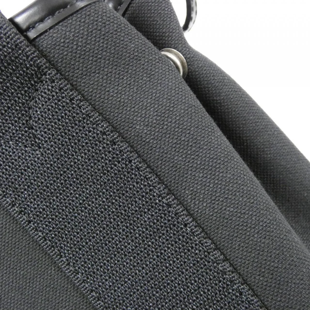 BALENCIAGA 390346 2HH3N Handbag Canvas 深藍色 帆布 中古品A - 縮圖 6