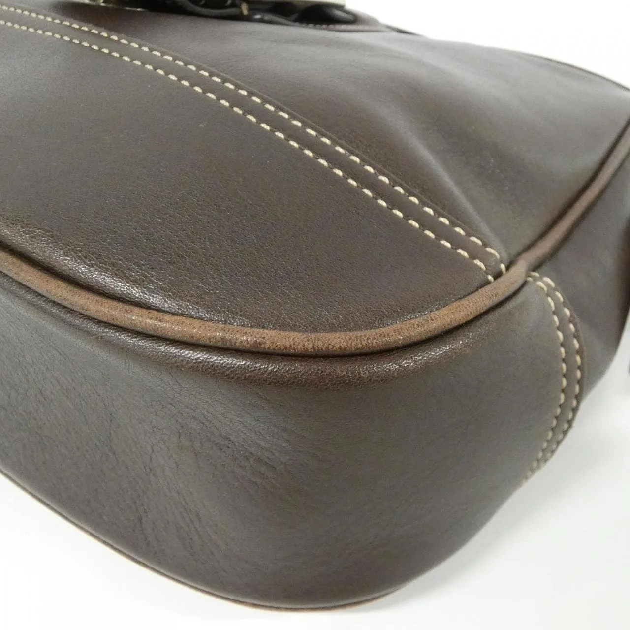 COACH 7584 肩背包 皮革 棕色 皮革 中古品B - 縮圖 3