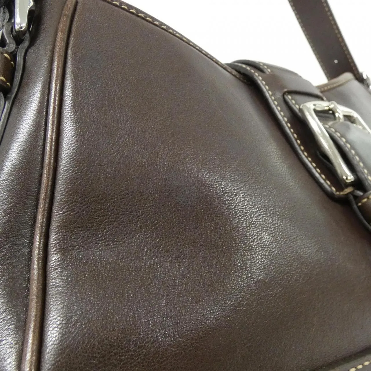 COACH 7584 肩背包 皮革 棕色 皮革 中古品B - 縮圖 5