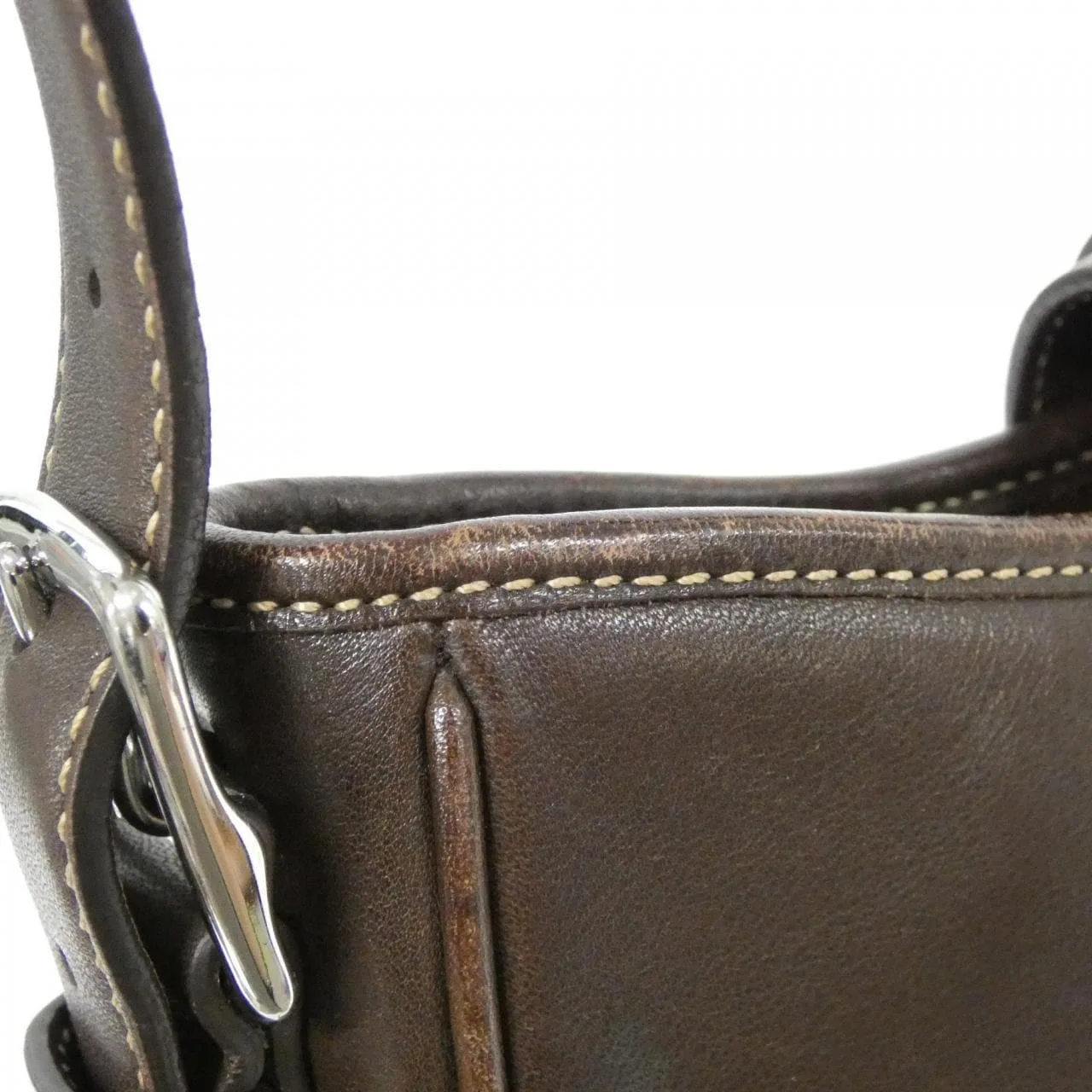 COACH 7584 肩背包 皮革 棕色 皮革 中古品B - 縮圖 6