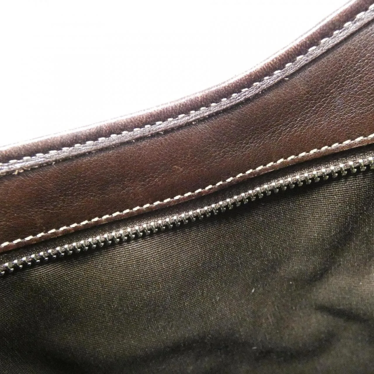 COACH 7584 肩背包 皮革 棕色 皮革 中古品B - 縮圖 10