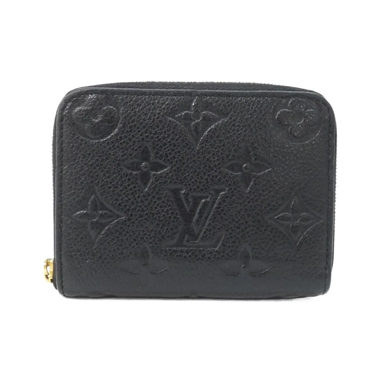 LOUIS VUITTON M60574 Coin Case Monogram Black