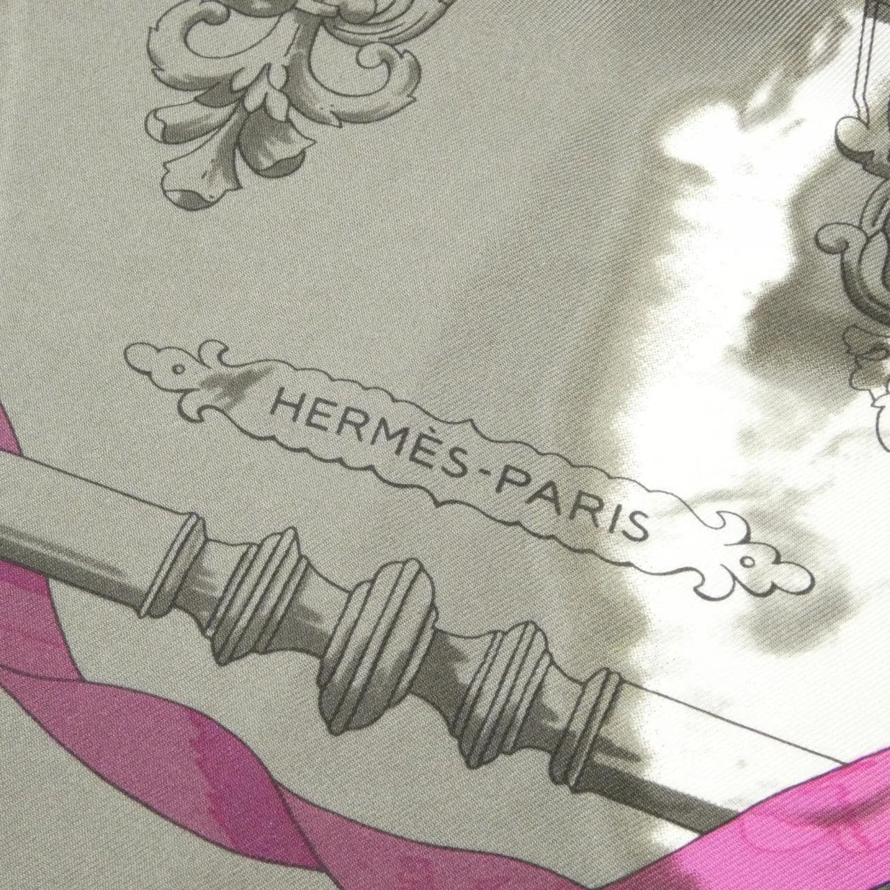 HERMES 274201T 05 Scarf Black Rank A - Thumbnail 2