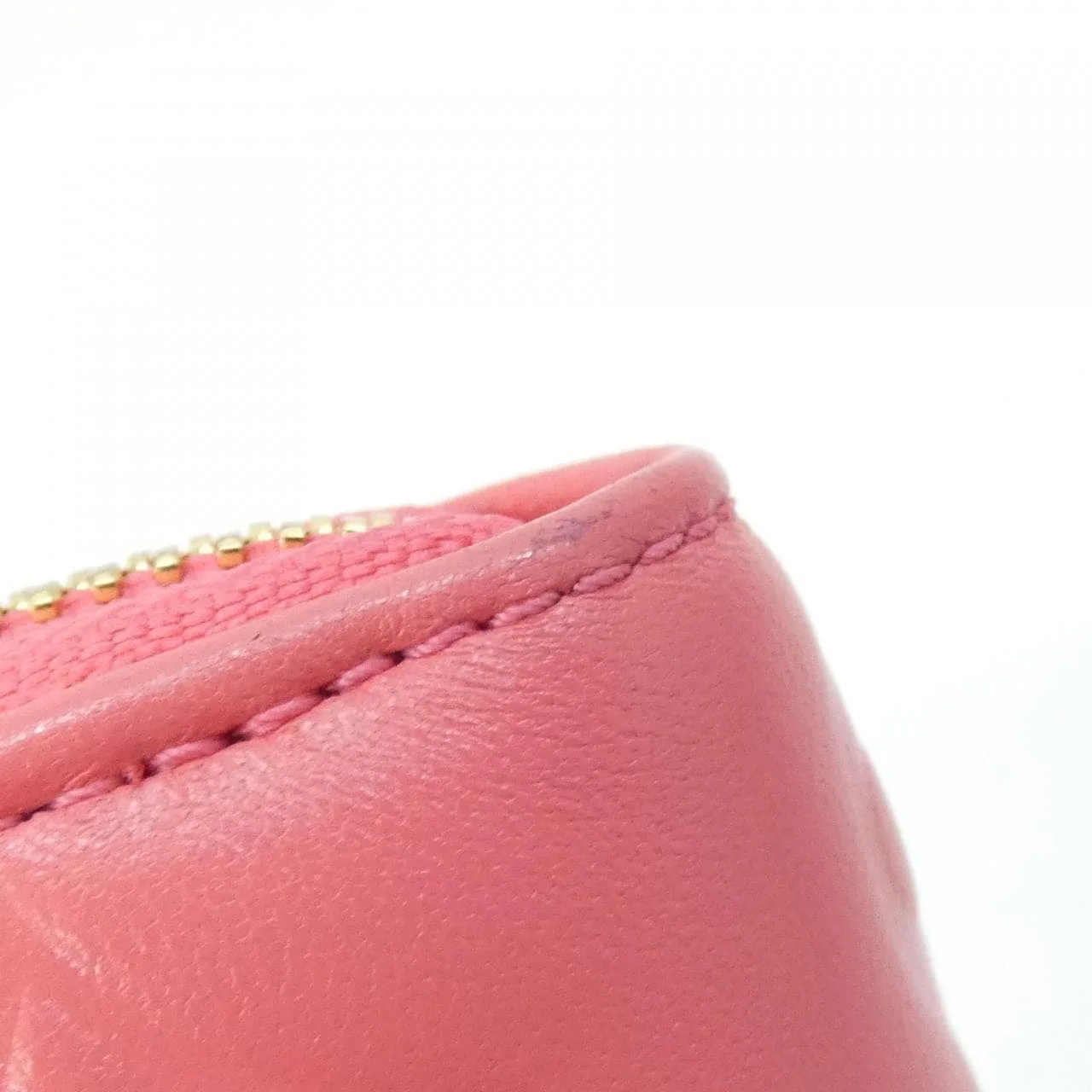 LOUIS VUITTON M83212 Wallet Lambskin Pink Lambskin Rank A - Thumbnail 4