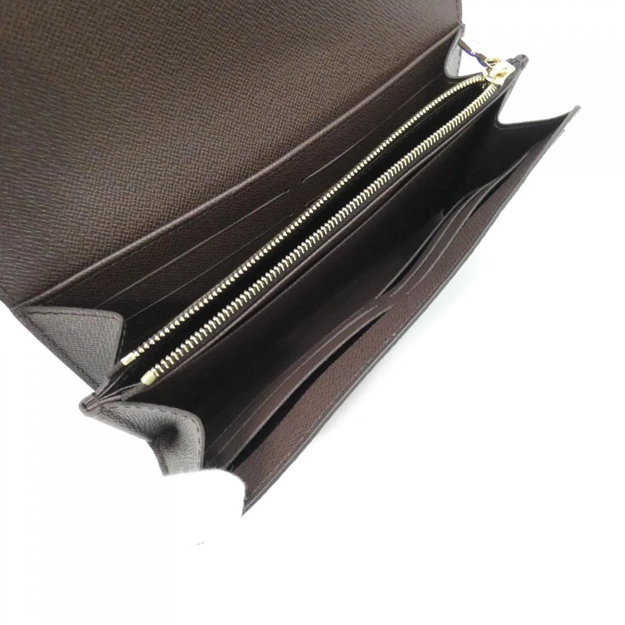 LOUIS VUITTON N63209 Wallet Damier Black Damier Rank A - Thumbnail 7