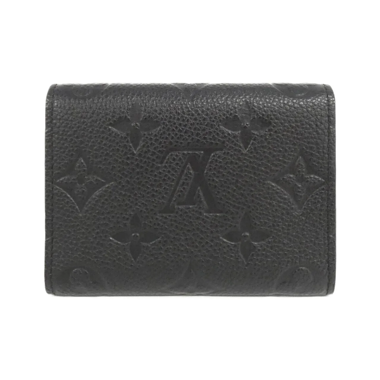 LOUIS VUITTON M58456 Card Case Monogram 黑色 Monogram 中古品A - 縮圖 2