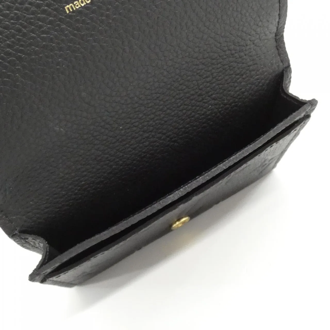 LOUIS VUITTON M58456 Card Case Monogram 黑色 Monogram 中古品A - 縮圖 5