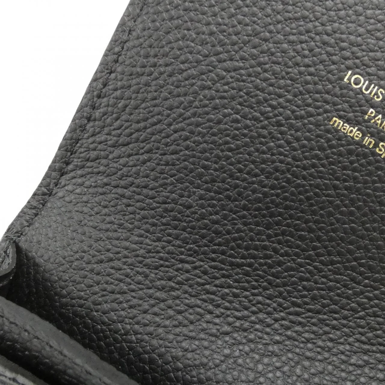 LOUIS VUITTON M58456 Card Case Monogram 黑色 Monogram 中古品A - 縮圖 6