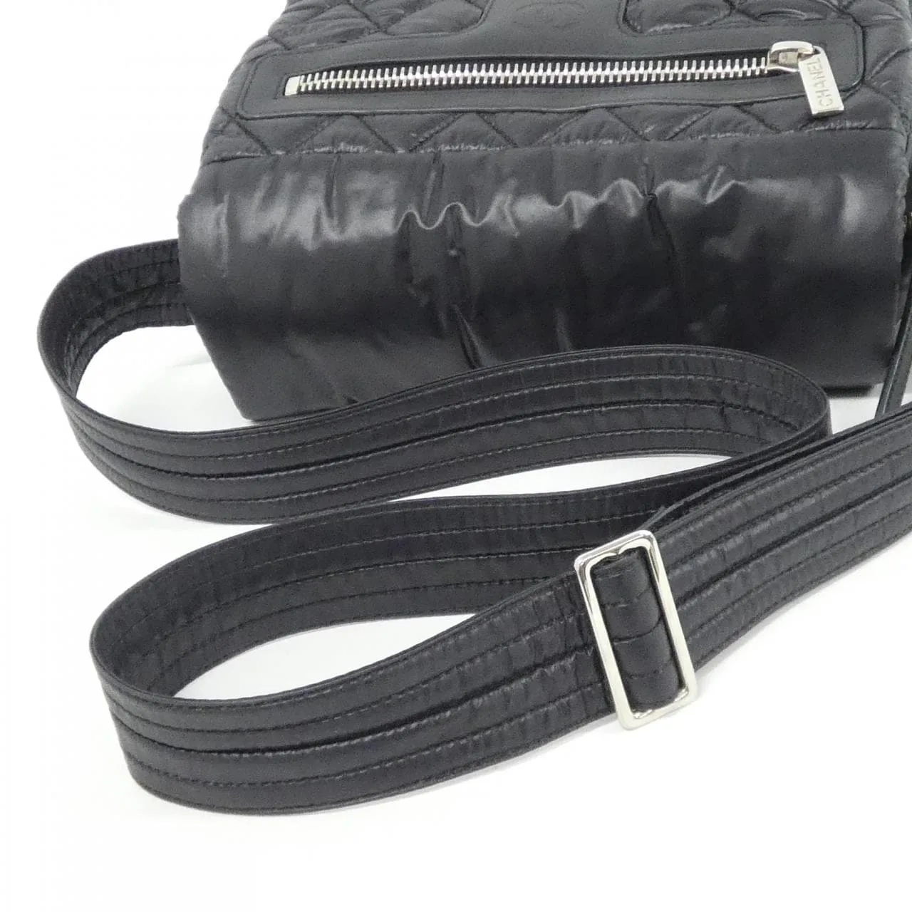 CHANEL 48616 Shoulder Nylon Black Nylon Rank A - Thumbnail 7