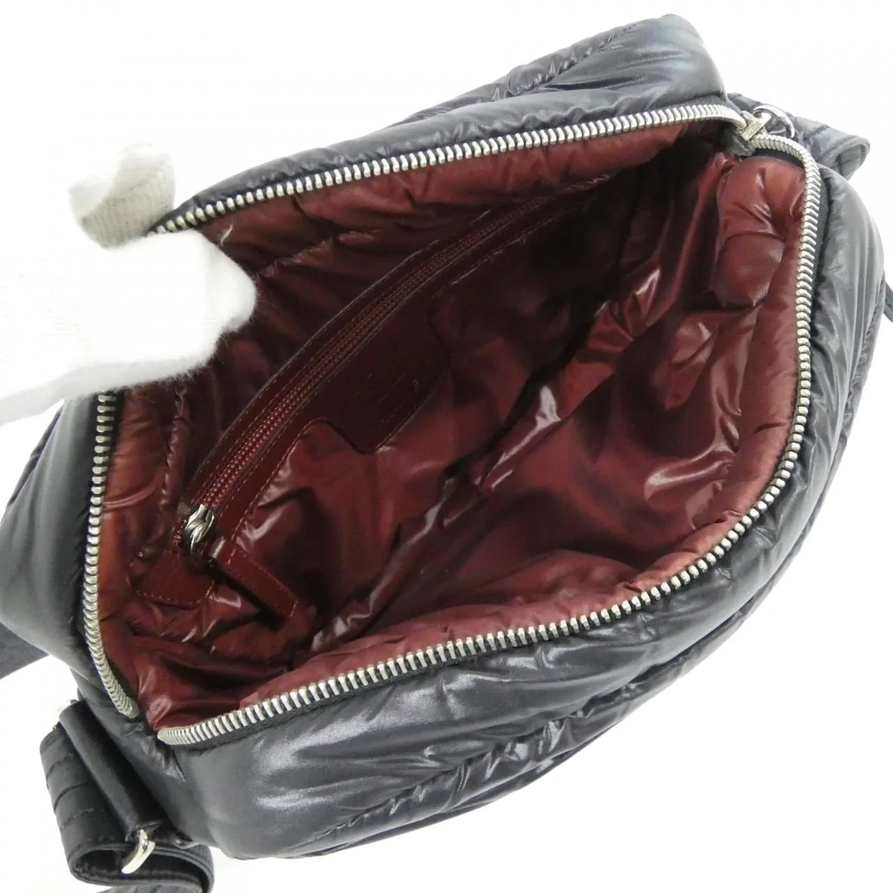 CHANEL 48616 Shoulder Nylon Black Nylon Rank A - Thumbnail 8