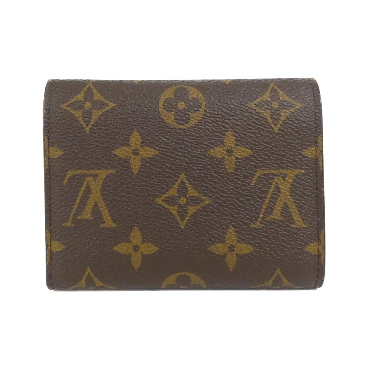 LOUIS VUITTON M41938 Wallet Monogram 黑色 Monogram 中古品A - 縮圖 2