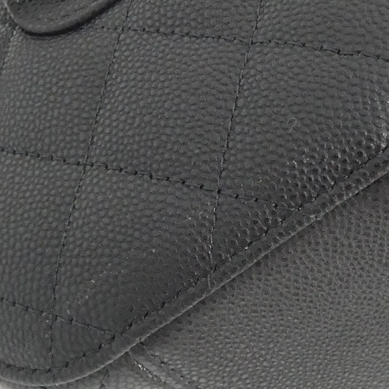 CHANEL Timeless Classic AP4474 Handbag Grained Calfskin Black Grained Calfskin Rank A - Thumbnail 5