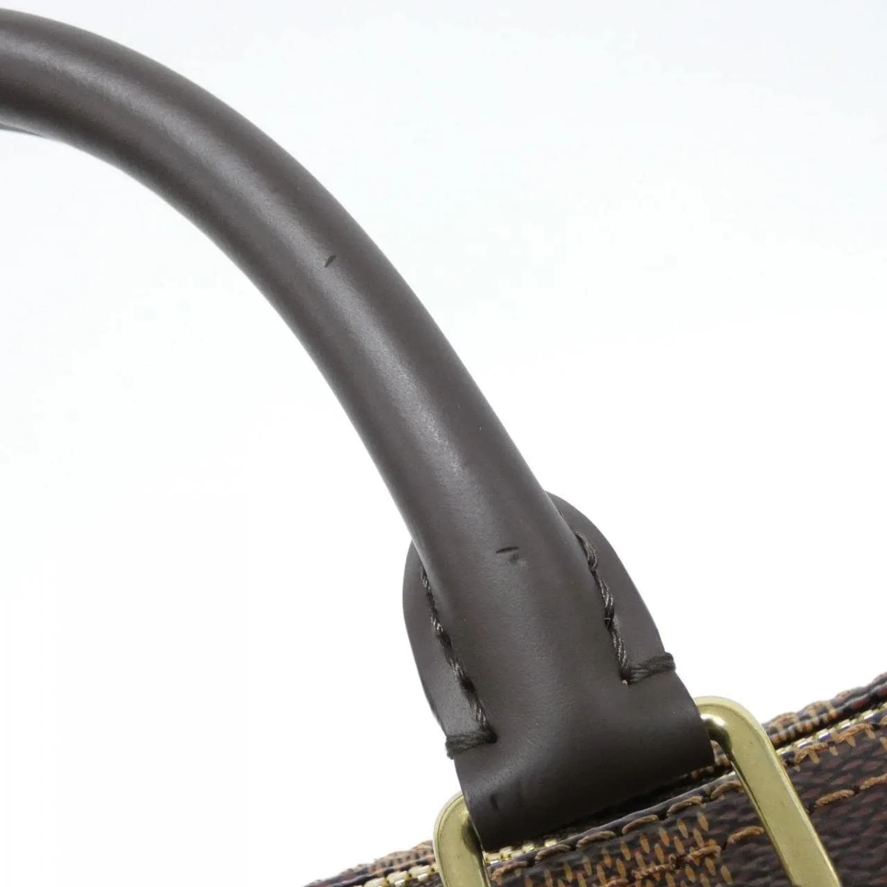 LOUIS VUITTON Speedy N40575 Boston Damier 黑色 Damier 中古品A - 縮圖 6