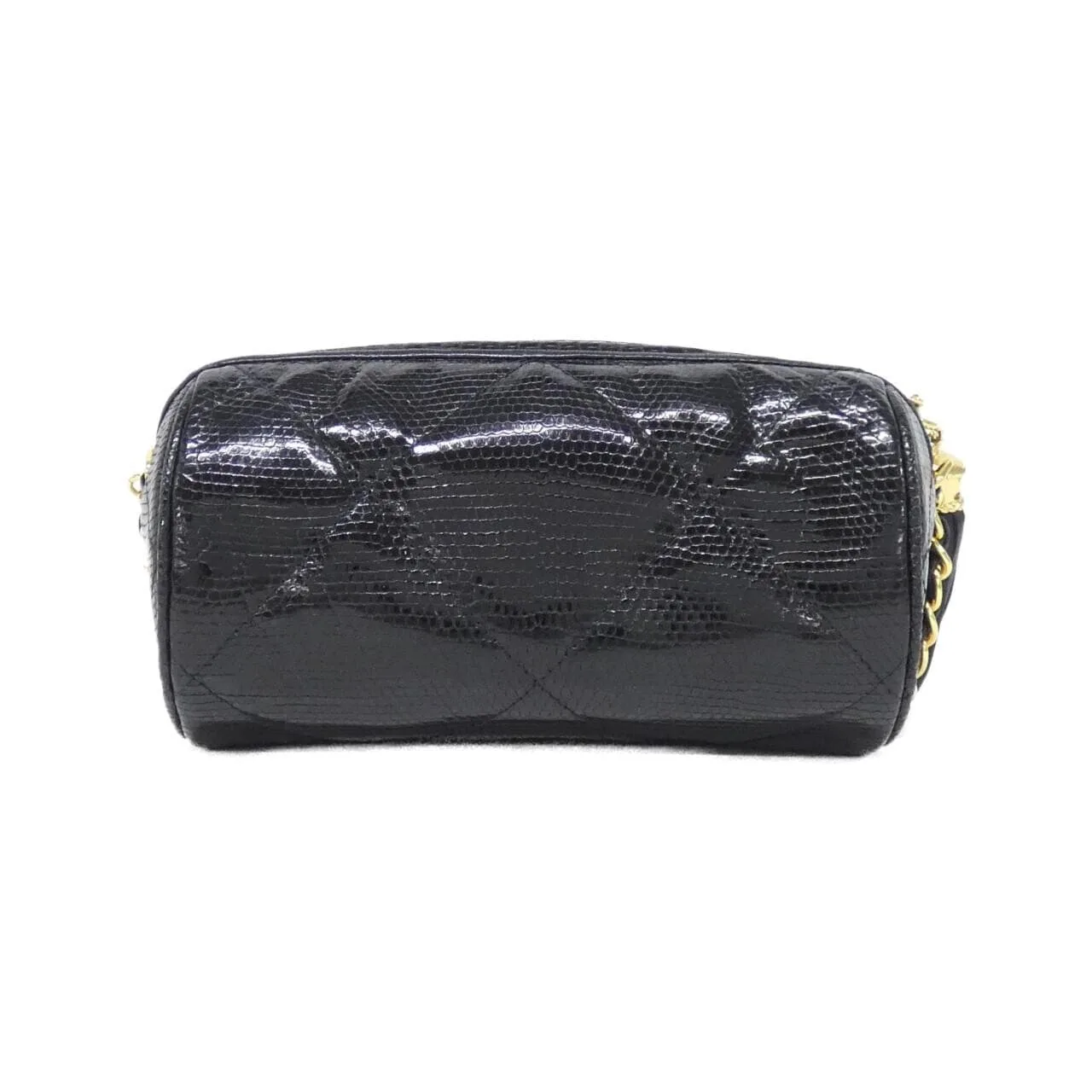 CHANEL Shoulder Leather Black Leather Rank A - Thumbnail 2