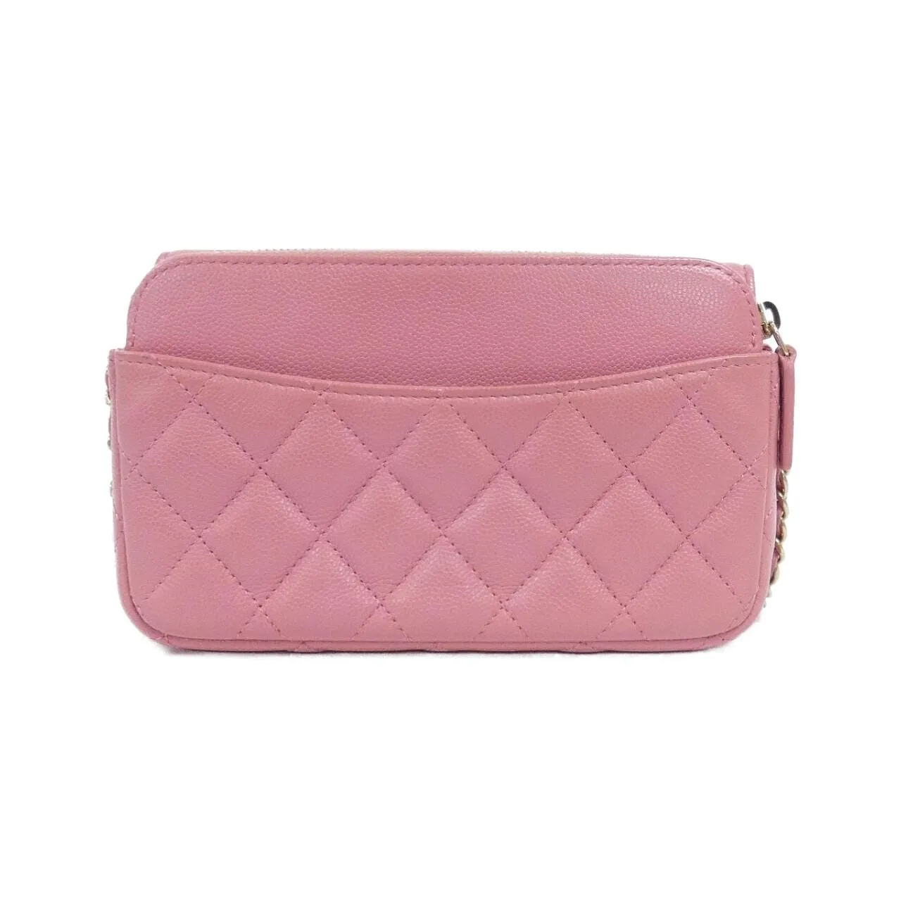 CHANEL Timeless Classic AP2096 Wallet Grained Calfskin Pink Grained Calfskin Rank A - Thumbnail 2
