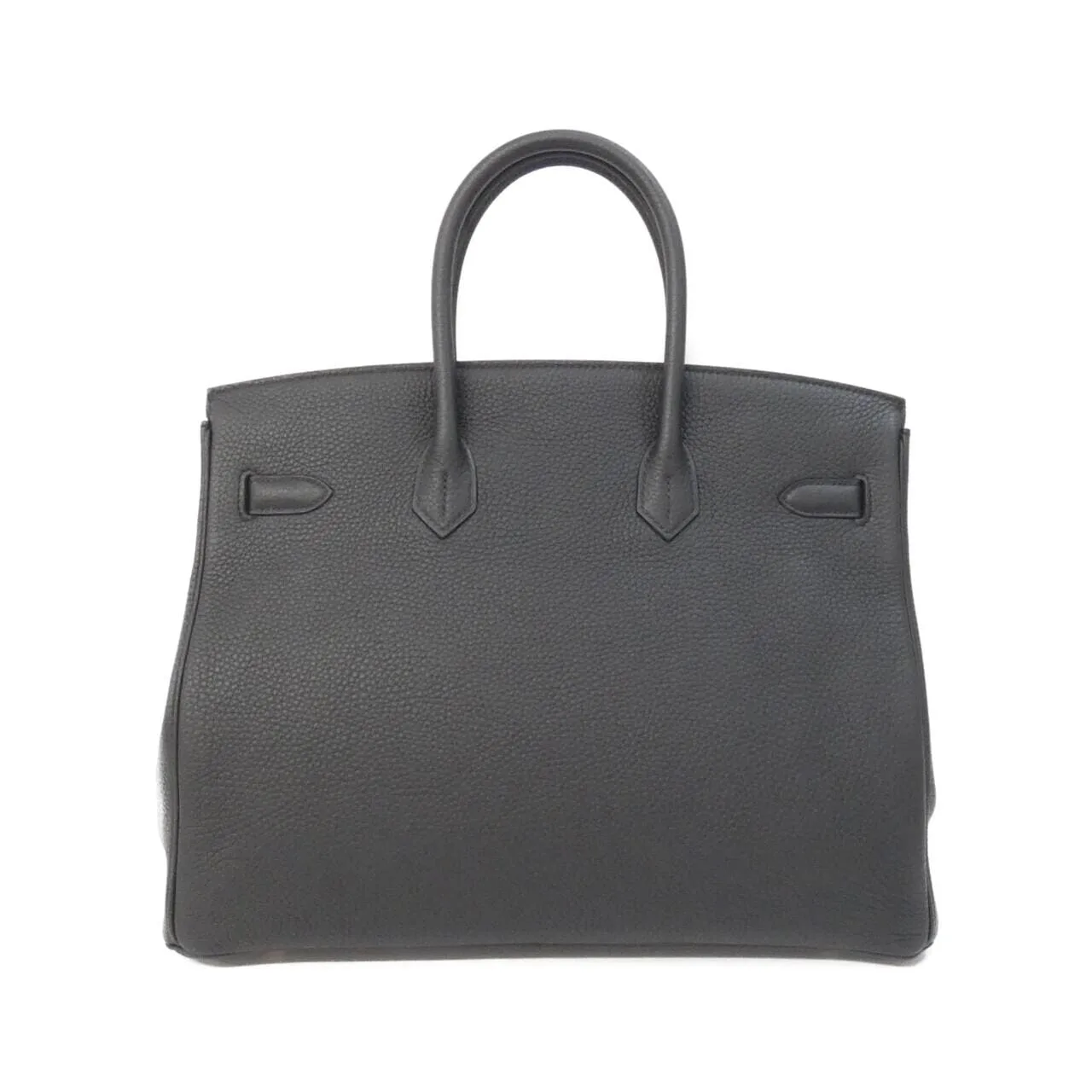 HERMES Birkin 027634CC Handbag Togo Black Togo Leather Rank A - Thumbnail 2