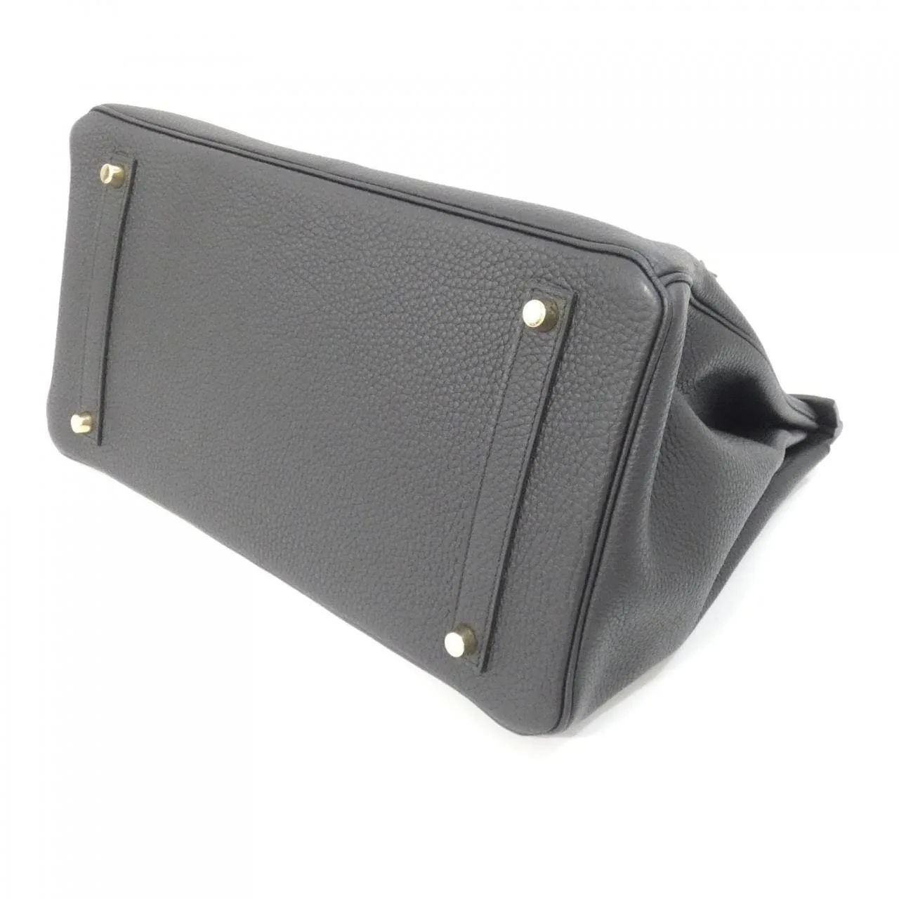 HERMES Birkin 027634CC Handbag Togo Black Togo Leather Rank A - Thumbnail 3