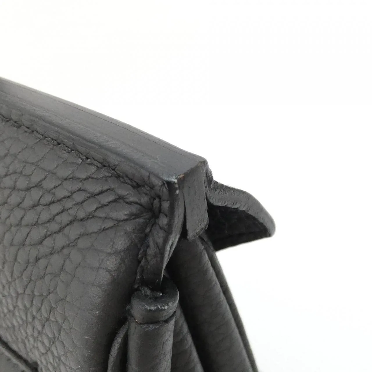 HERMES Birkin 027634CC Handbag Togo Black Togo Leather Rank A - Thumbnail 6