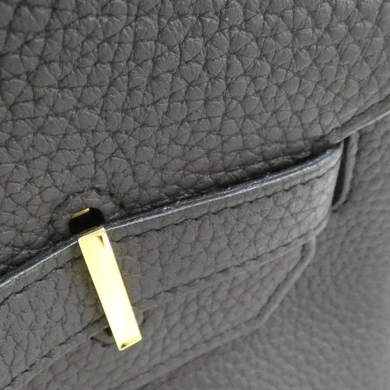 HERMES Birkin 027634CC Handbag Togo Black Togo Leather Rank A - Thumbnail 7