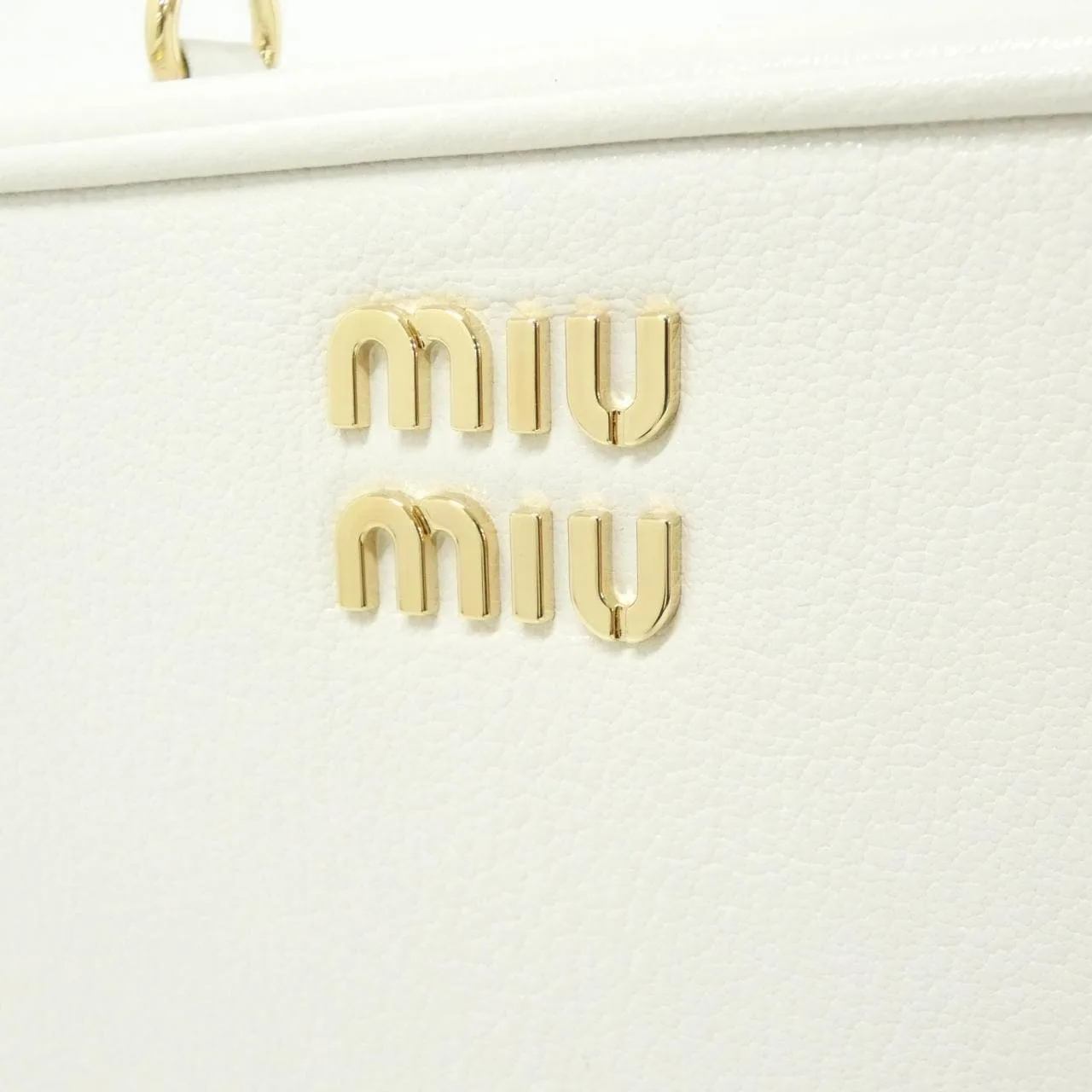 MIU MIU 5RM021 手提包 黑色 中古品A - 縮圖 4