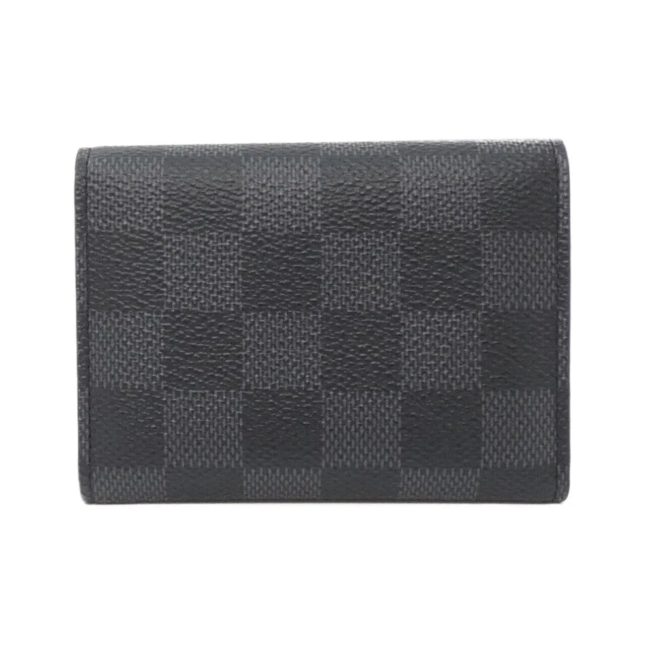 LOUIS VUITTON N63338 Card Case Damier 黑色 Damier 中古品A - 縮圖 2
