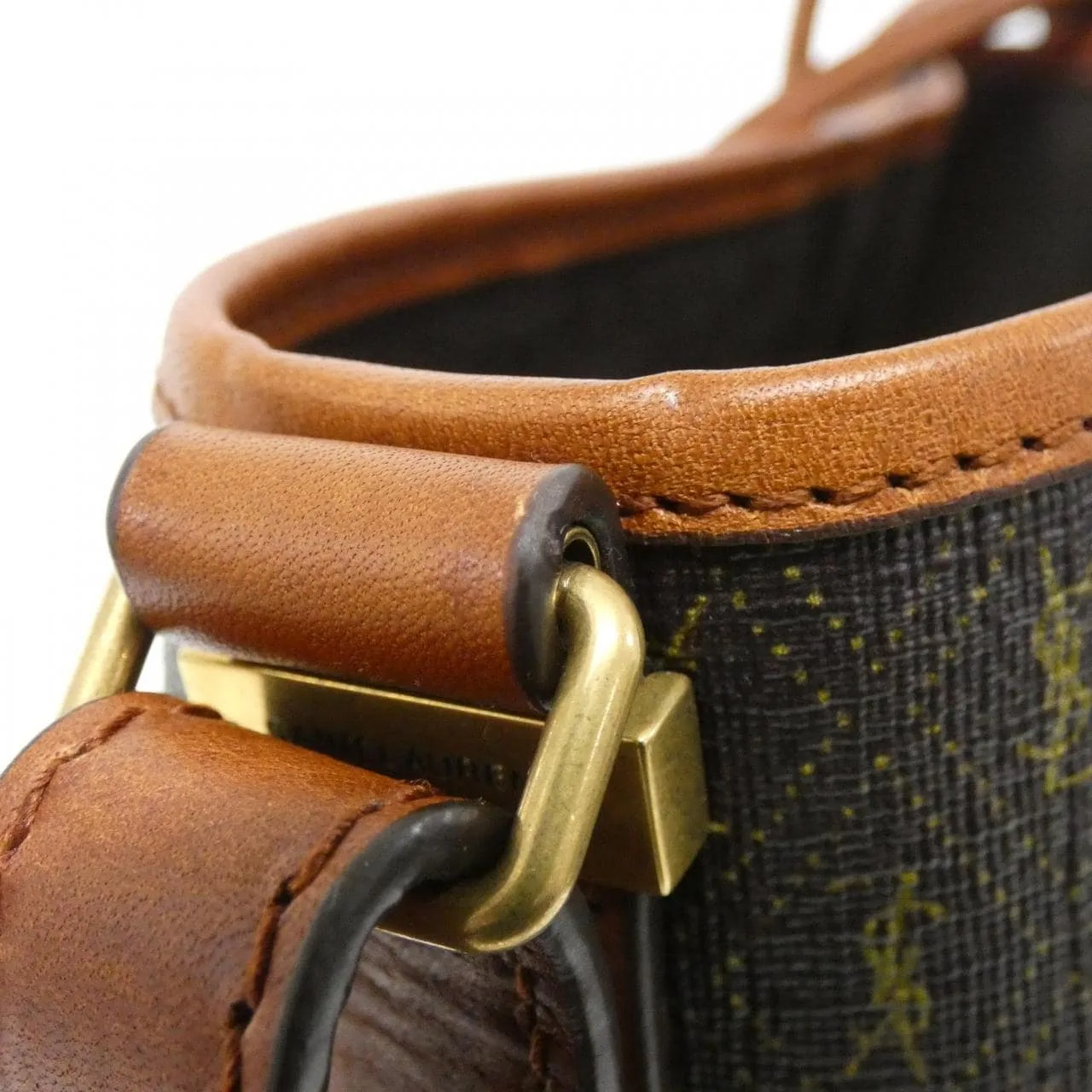 SAINT LAURENT 670751 2UY2W Shoulder Monogram 黑色 Monogram 中古品A - 縮圖 3