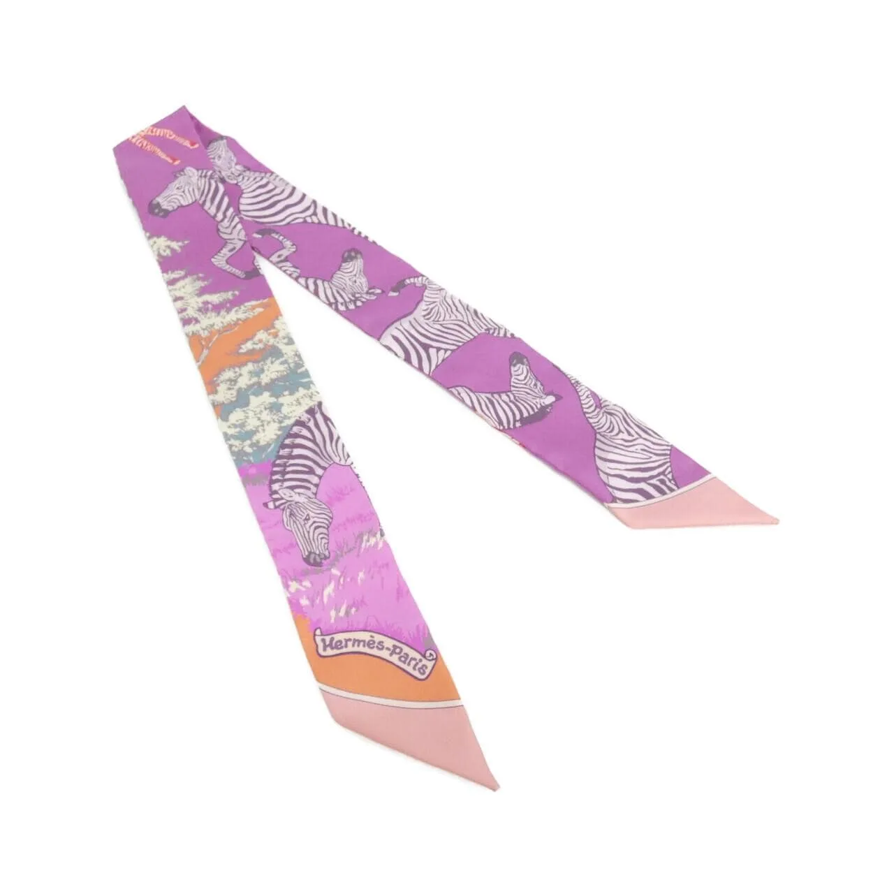 HERMES Scarf Black