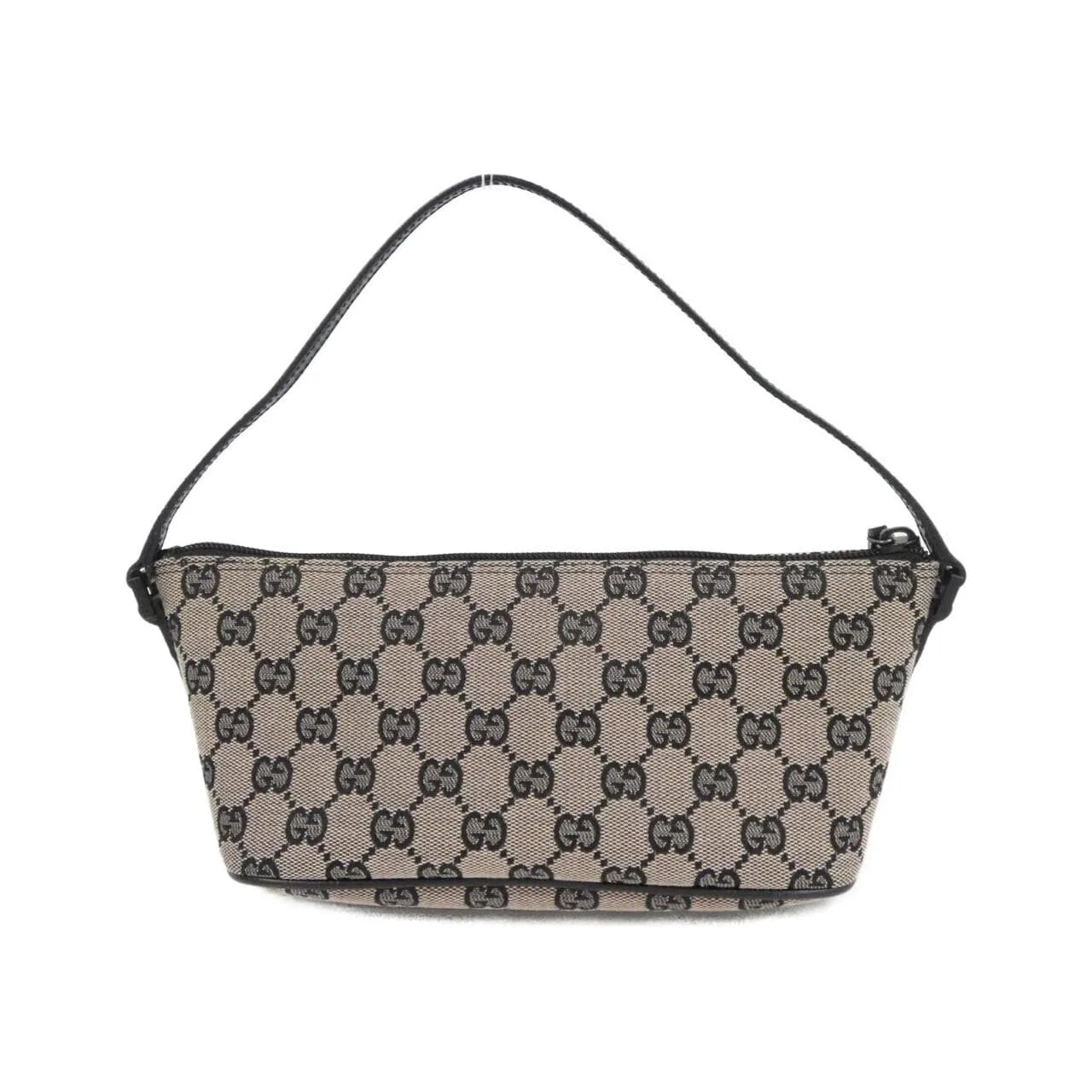 GUCCI 07198 手提包 帆布 黑色 帆布 中古品A - 縮圖 2