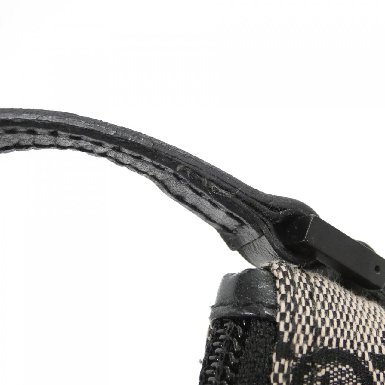 GUCCI 07198 手提包 帆布 黑色 帆布 中古品A - 縮圖 7