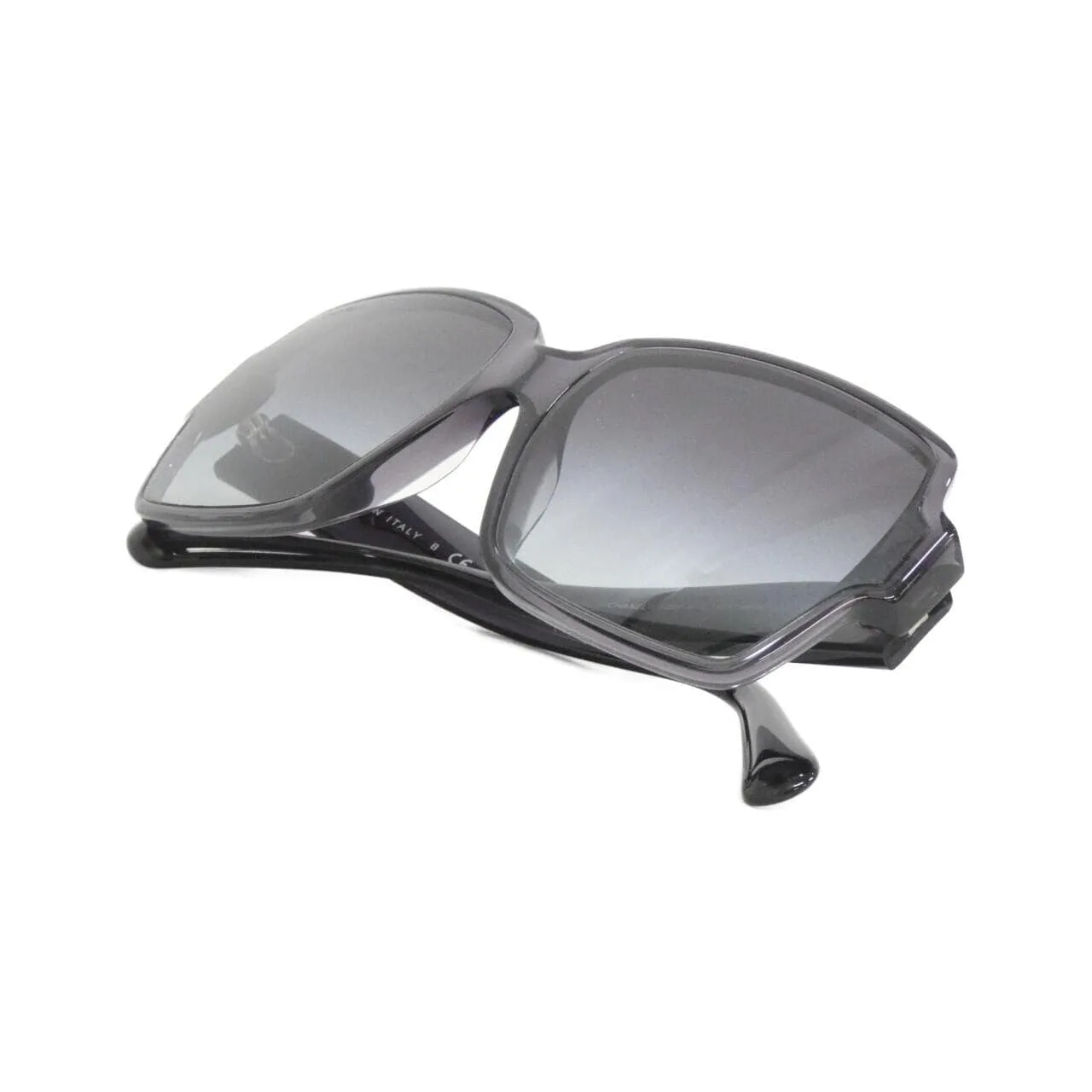 CHANEL 5385 A Sunglasses 黑色 中古品A - 縮圖 2