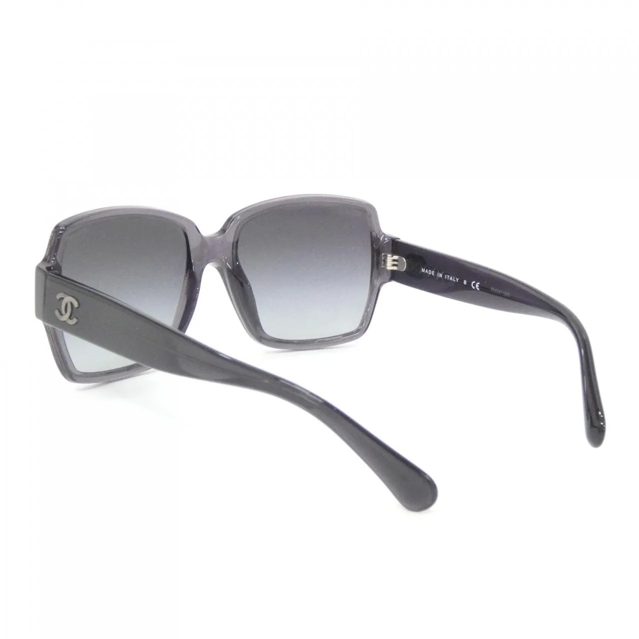 CHANEL 5385 A Sunglasses 黑色 中古品A - 縮圖 3