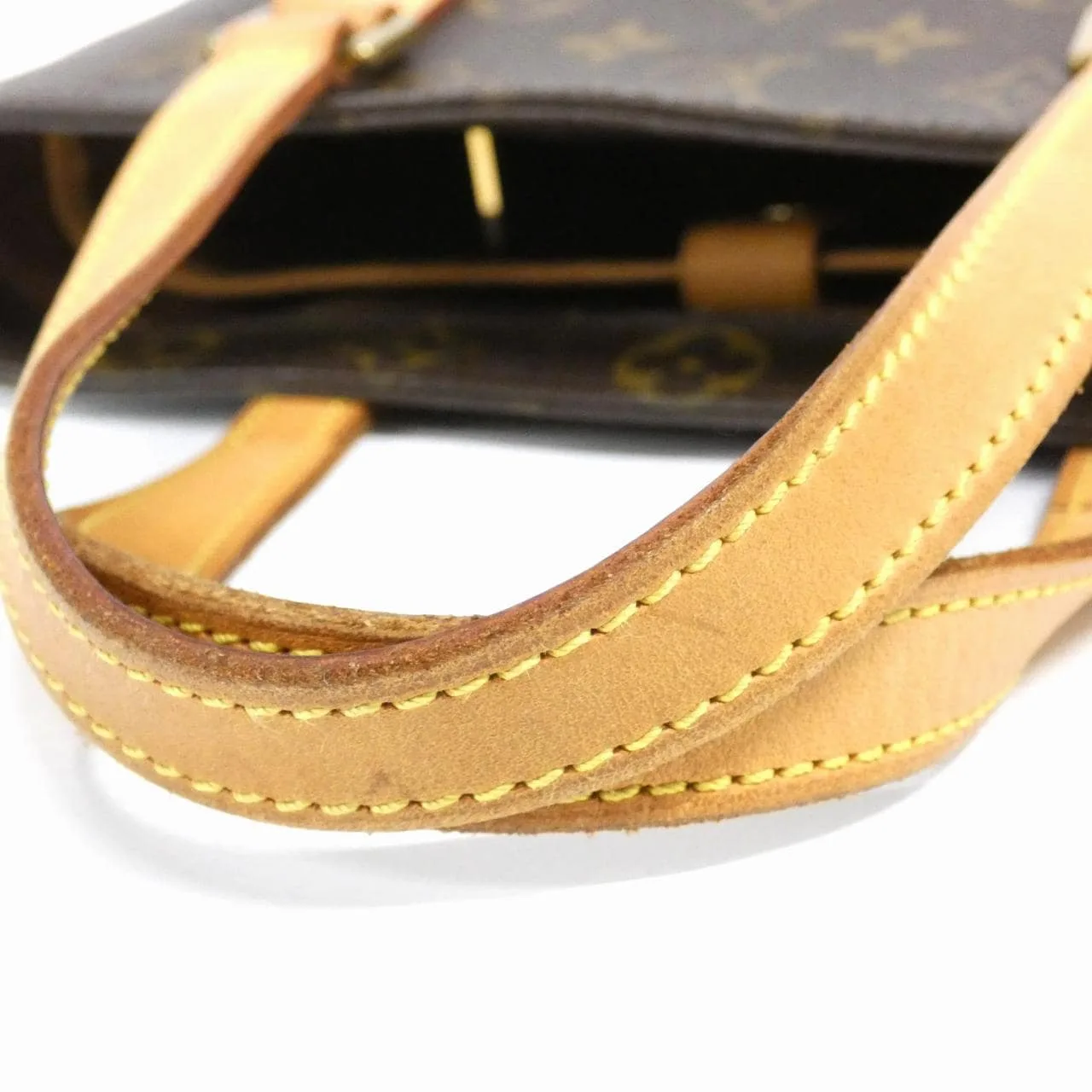 LOUIS VUITTON M51172 Handbag Monogram 黑色 Monogram 中古品A - 縮圖 4
