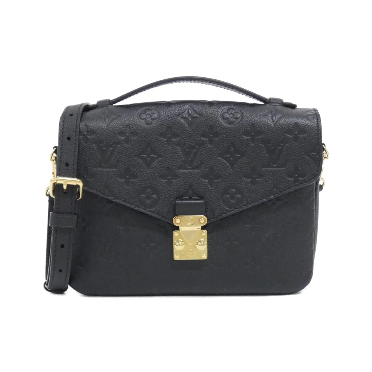 LOUIS VUITTON Pochette M41487 Handbag Monogram Black