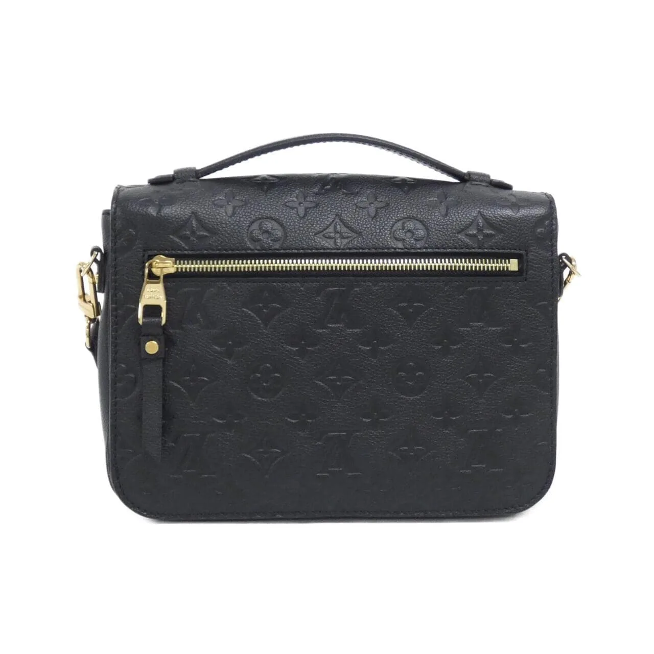 LOUIS VUITTON Pochette M41487 Handbag Monogram Black Monogram Rank A - Thumbnail 2