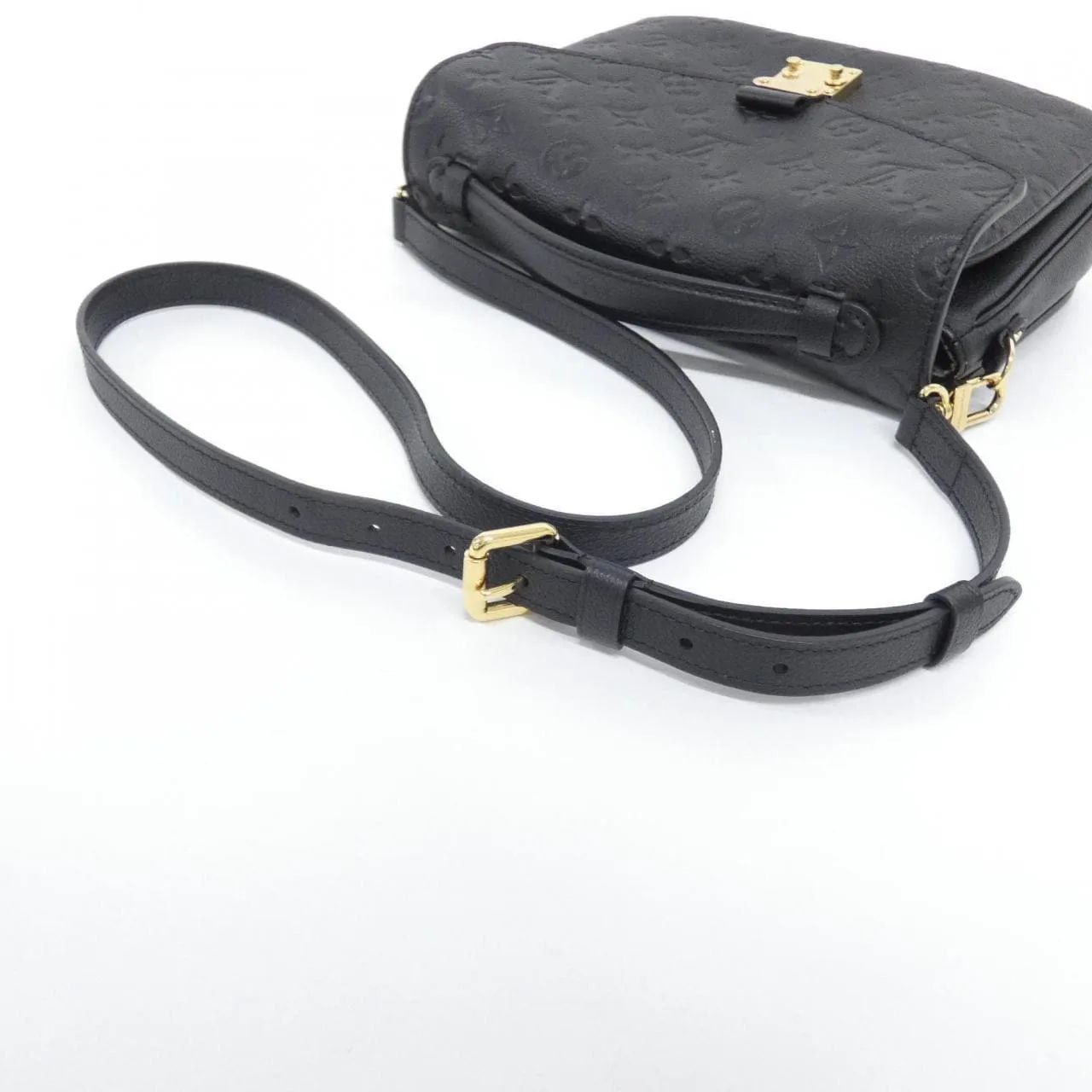 LOUIS VUITTON Pochette M41487 Handbag Monogram Black Monogram Rank A - Thumbnail 7