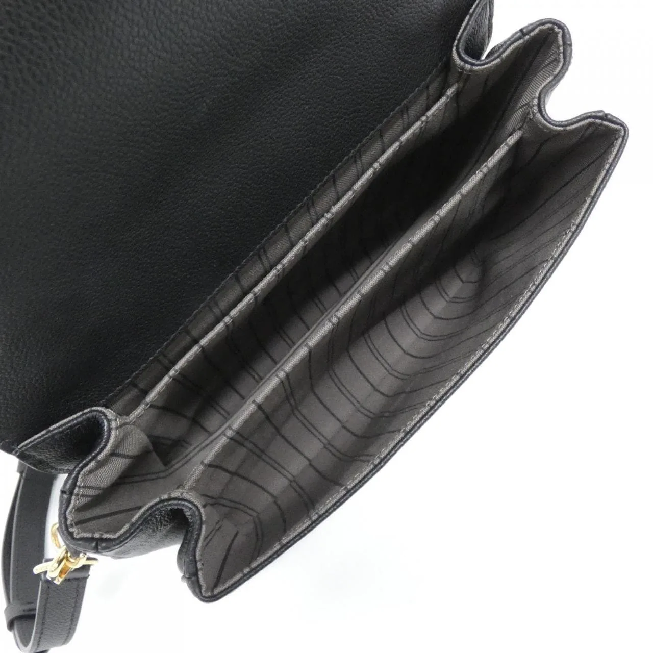 LOUIS VUITTON Pochette M41487 Handbag Monogram Black Monogram Rank A - Thumbnail 8