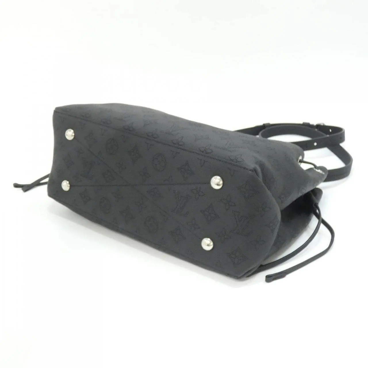 LOUIS VUITTON Mahina M59200 Tote 黑色 中古品A - 縮圖 2