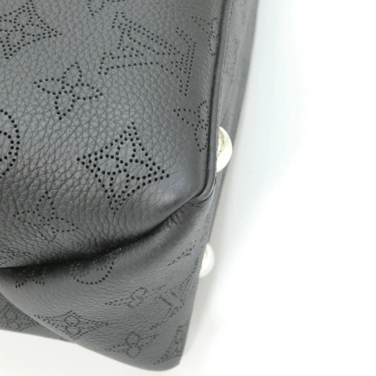 LOUIS VUITTON Mahina M59200 Tote 黑色 中古品A - 縮圖 3