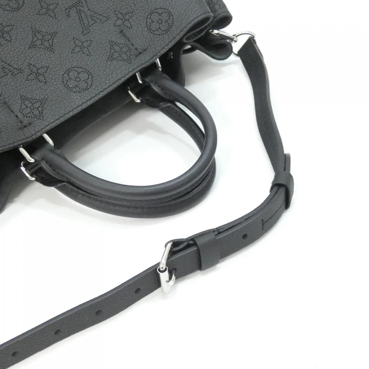 LOUIS VUITTON Mahina M59200 Tote 黑色 中古品A - 縮圖 7