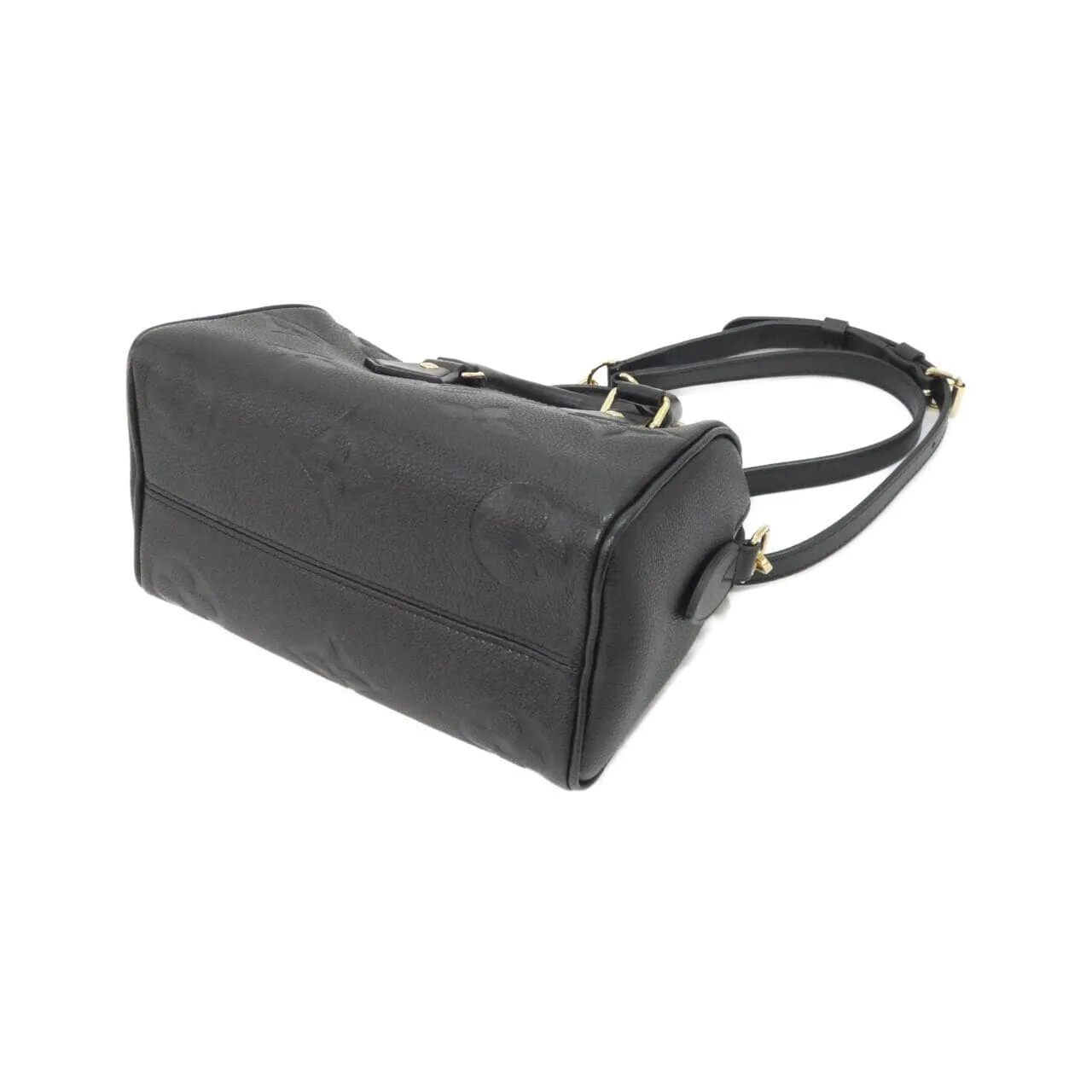 LOUIS VUITTON Speedy M58953 Boston Monogram 黑色 Monogram 中古品A - 縮圖 2