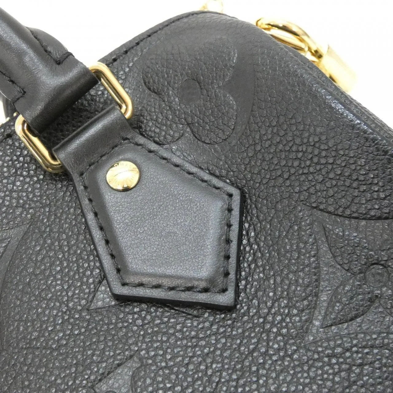 LOUIS VUITTON Speedy M58953 Boston Monogram 黑色 Monogram 中古品A - 縮圖 3