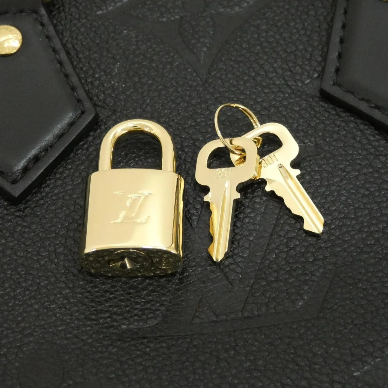 LOUIS VUITTON Speedy M58953 Boston Monogram 黑色 Monogram 中古品A - 縮圖 4