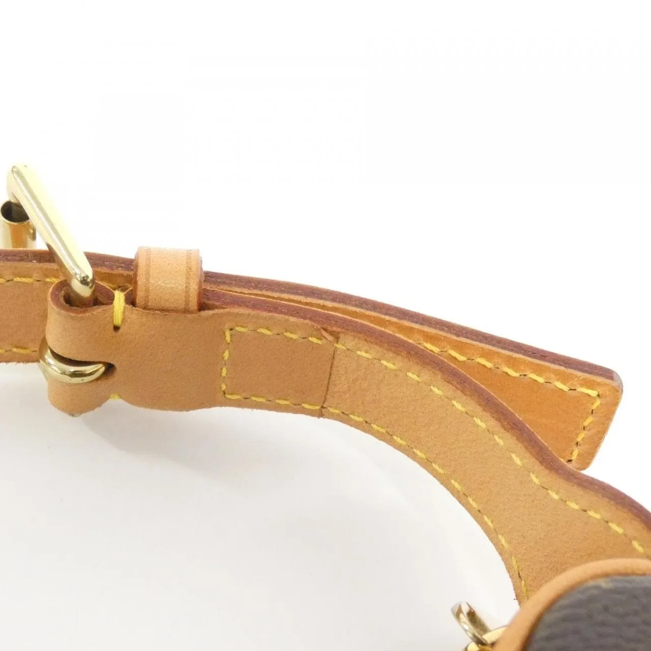 LOUIS VUITTON Pochette M51510 Shoulder Monogram 黑色 Monogram 中古品A - 縮圖 5