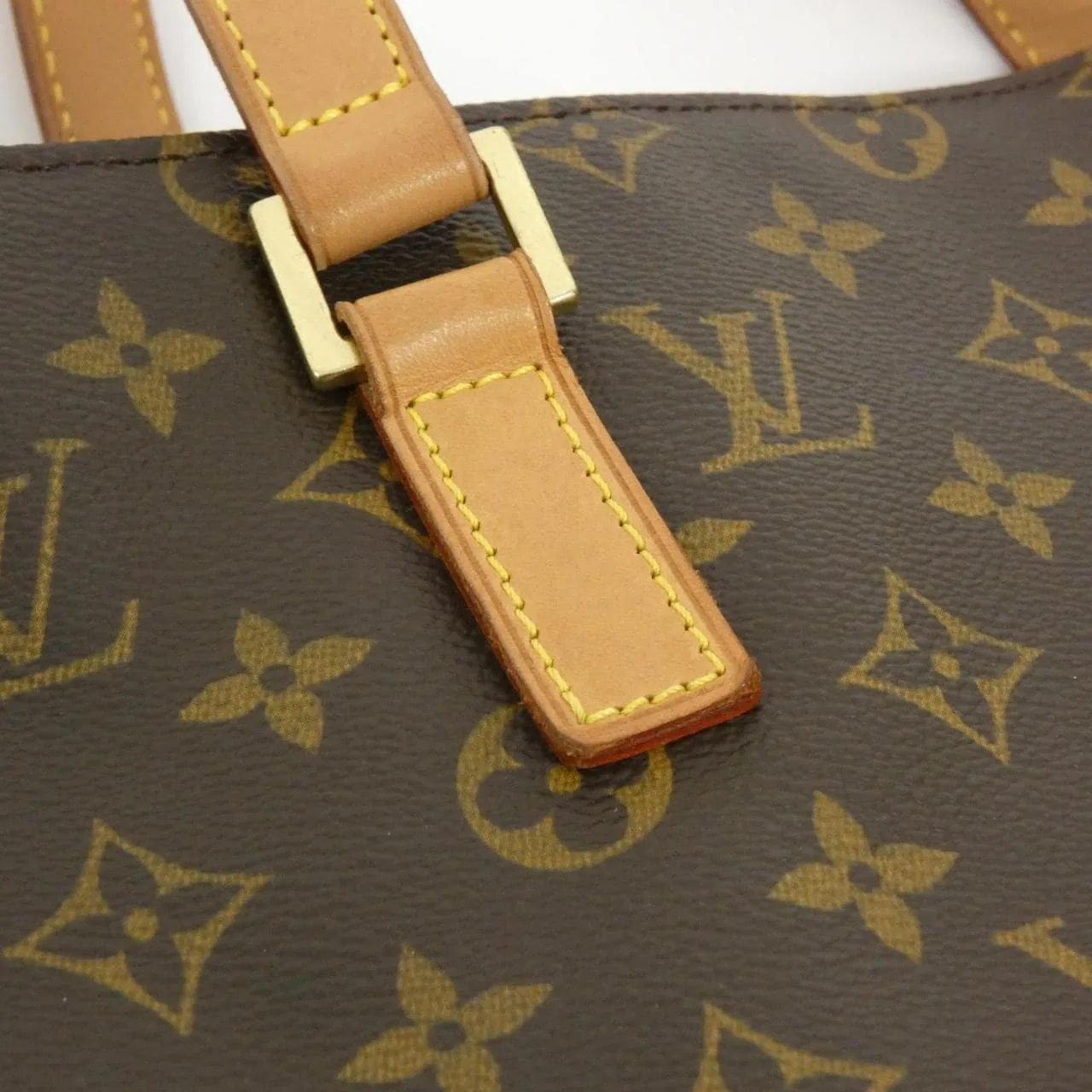 LOUIS VUITTON Caba Piano M51148 Handbag Monogram 黑色 Monogram 中古品A - 縮圖 4