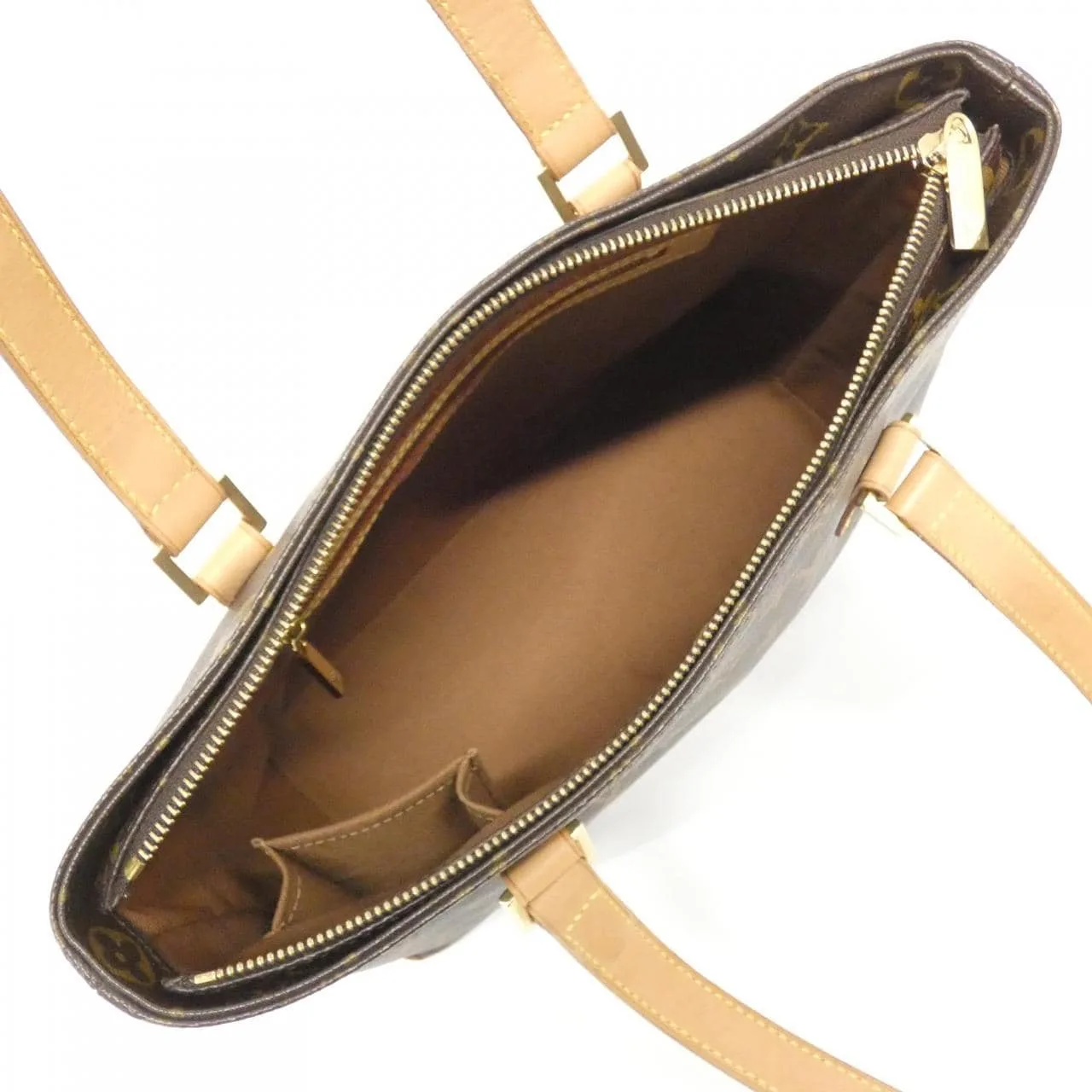 LOUIS VUITTON Caba Piano M51148 Handbag Monogram 黑色 Monogram 中古品A - 縮圖 7